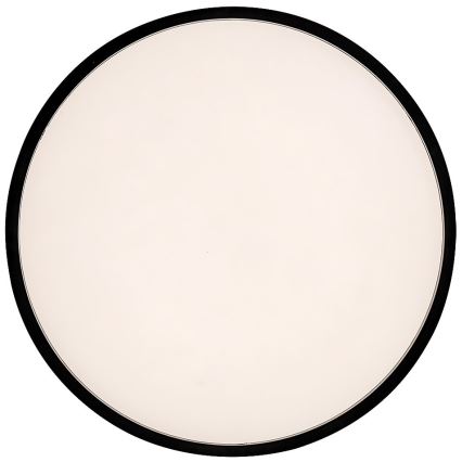 Rabalux - Plafón LED con sensor LED/19W/230V IP44 4000K diá. 28,5 cm negro
