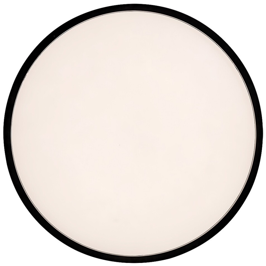 Rabalux - Plafón LED con sensor LED/19W/230V IP44 4000K diá. 28,5 cm negro