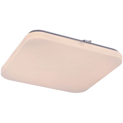 Rabalux - Lámpara de techo LED con sensor, 12W/230V, 4000K, 28x28 cm