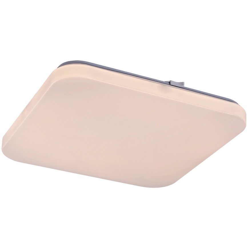 Rabalux - Lámpara de techo LED con sensor, 12W/230V, 4000K, 28x28 cm