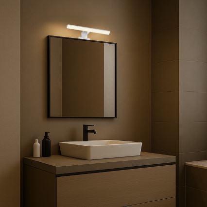 Rabalux - Iluminación para espejo de baño LED/6W/230V IP44 30 cm cromo brillante
