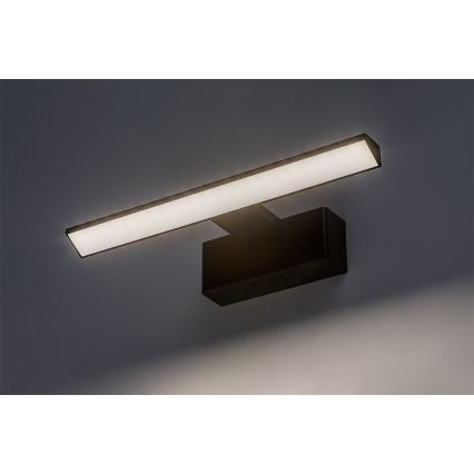Rabalux - Lámpara LED para espejo de baño LED/6W/230V IP44 30 cm negro