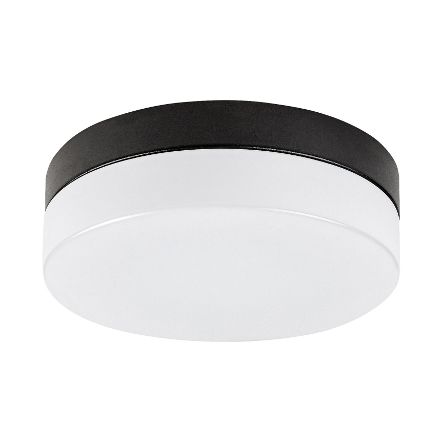 Rabalux - Plafón LED de baño LED/15W/230V IP44 4000K diá. 23 cm negro