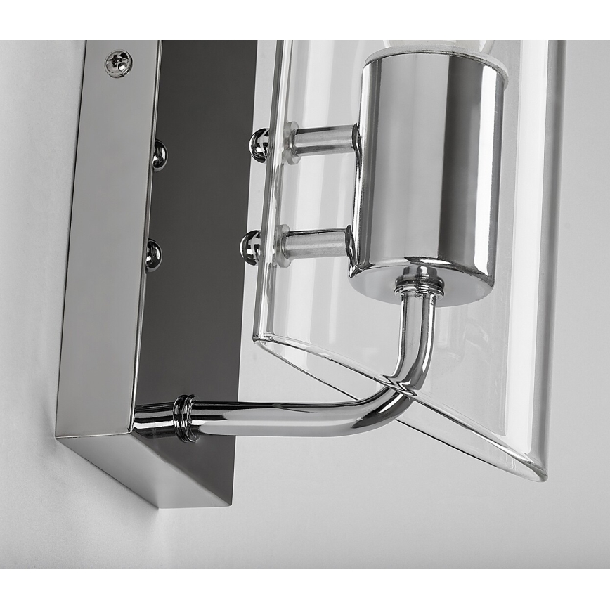 Rabalux - Aplique de baño 1xE14/12W/230V IP44 cromo brillante