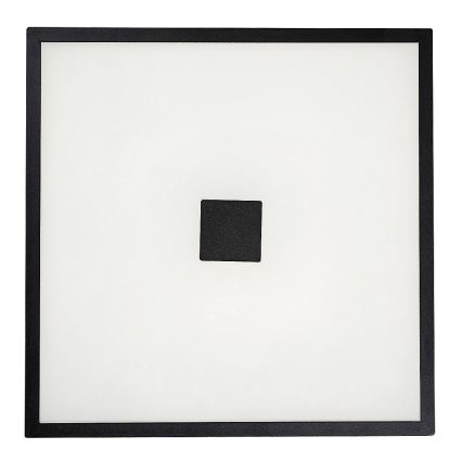 Rabalux - Plafón LED de techo para baño LED/18W/230V IP44 negro 30x30 cm