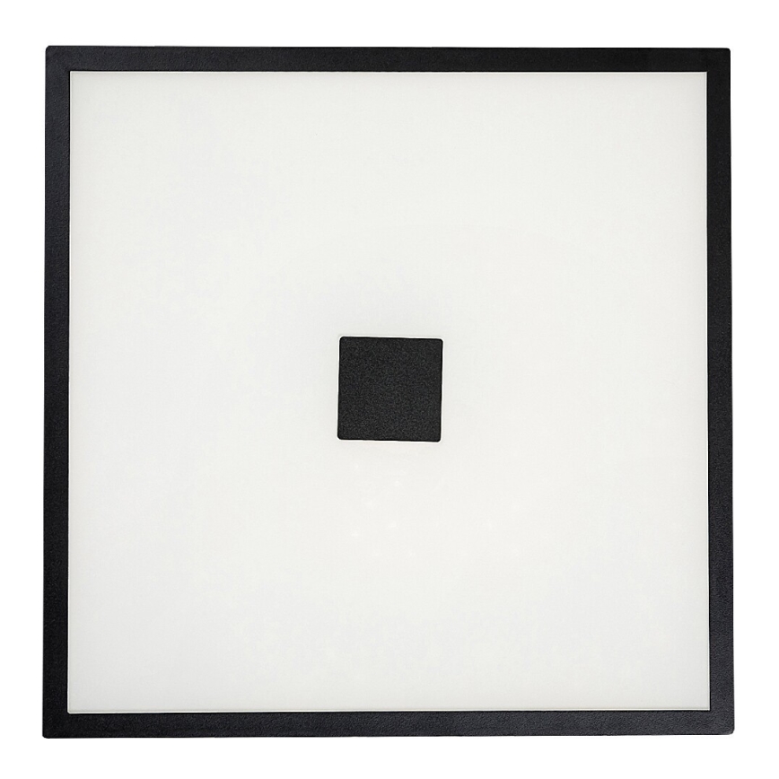 Rabalux - Plafón LED de techo para baño LED/18W/230V IP44 negro 30x30 cm