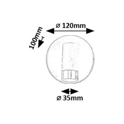 Rabalux - Foco LED de pared LED/3W/230V 4000K
