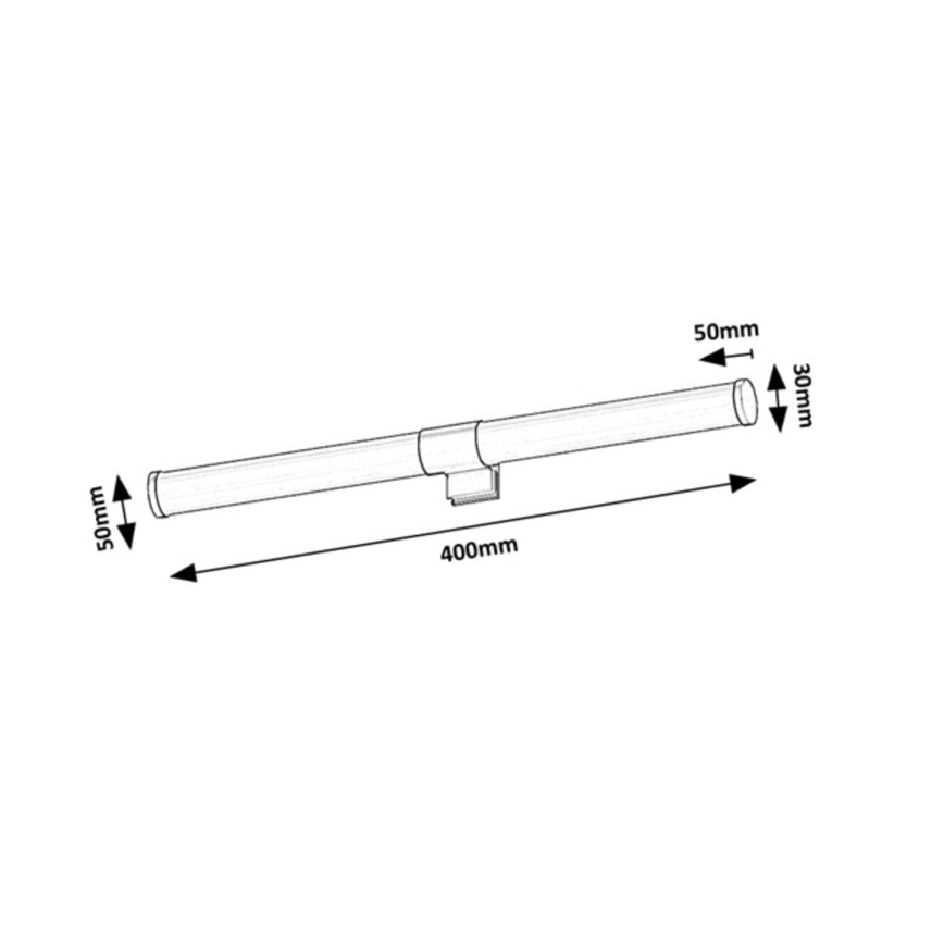 Rabalux - Luz LED para espejo de baño 6W/230V IP44 40 cm