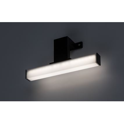 Rabalux - Aplique LED para espejo de baño, 4 W, 230 V, IP44, 20 cm, negro