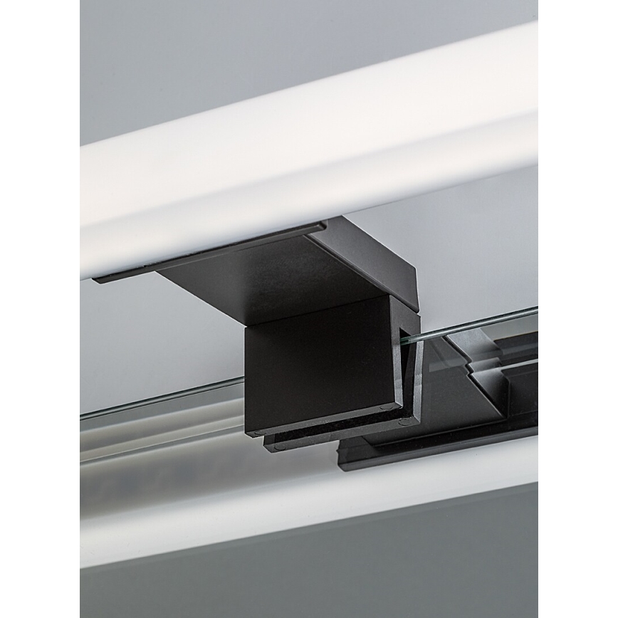 Rabalux - Aplique LED para espejo de baño, 4 W, 230 V, IP44, 20 cm, negro