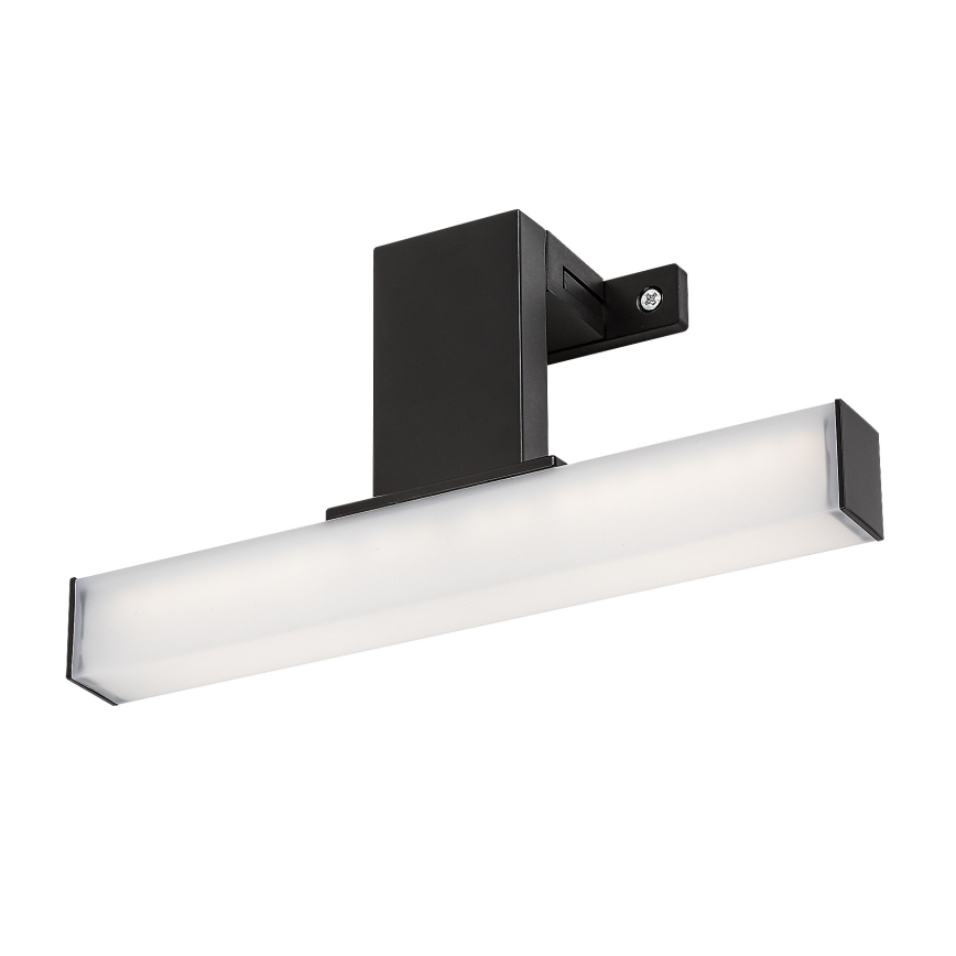 Rabalux - Aplique LED para espejo de baño, 4 W, 230 V, IP44, 20 cm, negro