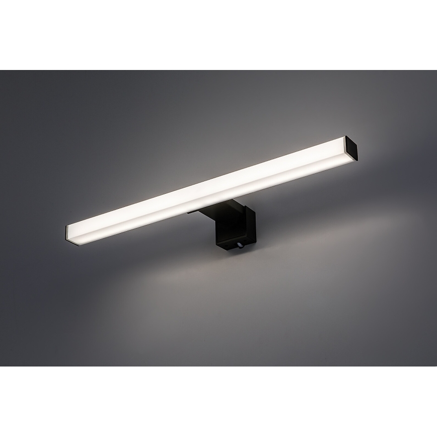 Rabalux - Iluminación LED para espejo de baño 6W/230V IP44 40 cm, negra