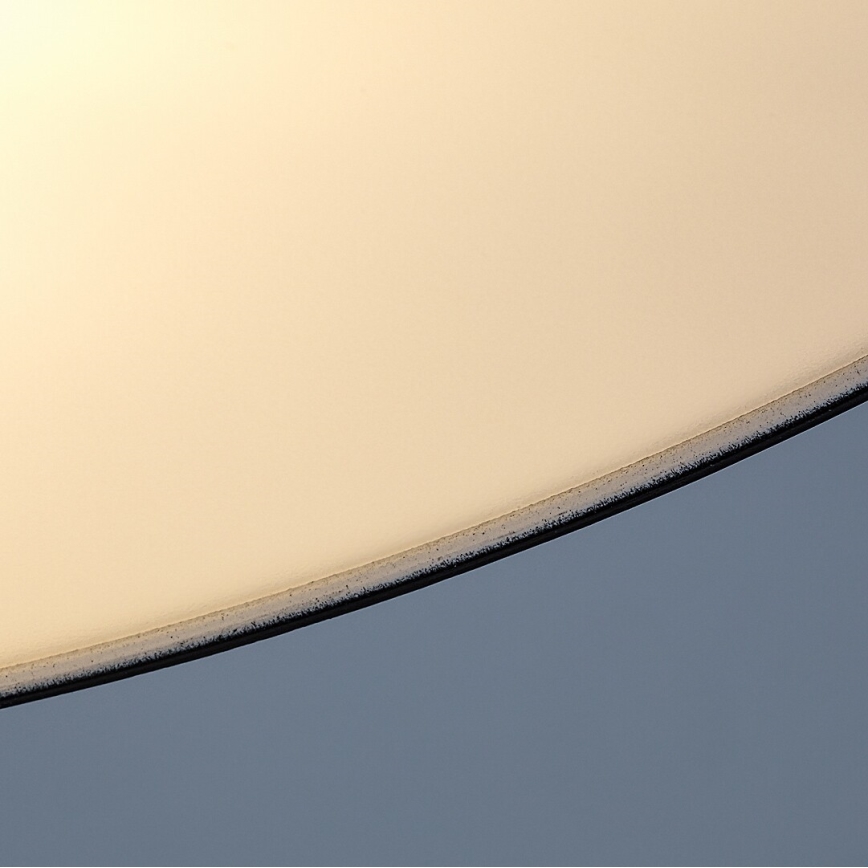 Rabalux - Lámpara de techo exterior 2xE27/9W/230V Ø 29 cm IP43 negra