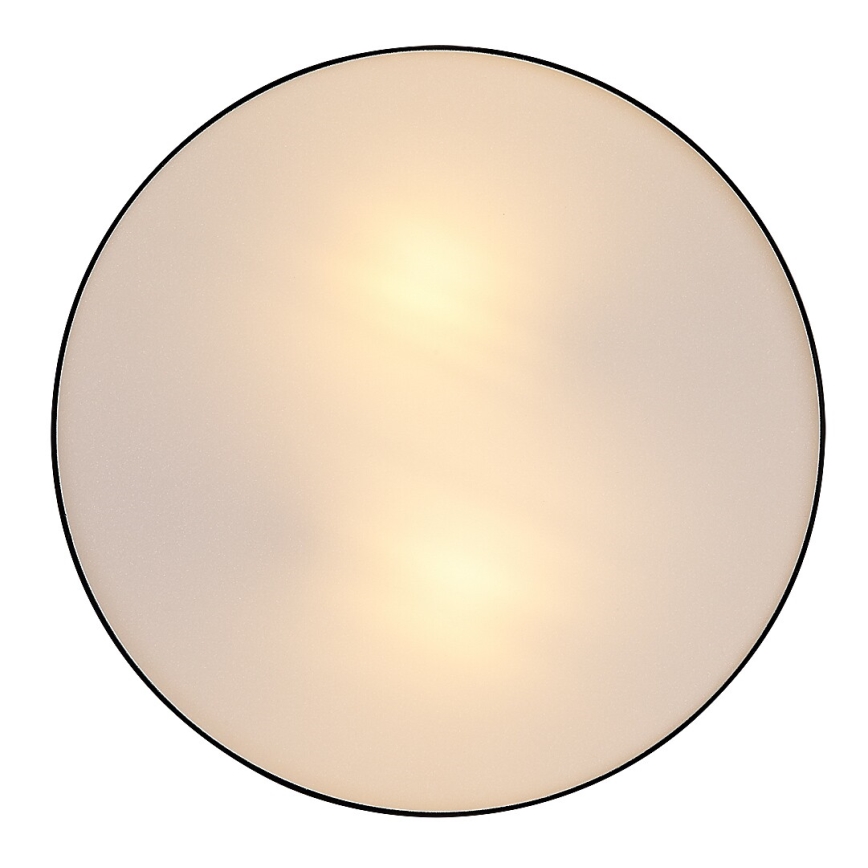 Rabalux - Lámpara de techo exterior 2xE27/9W/230V Ø 29 cm IP43 negra