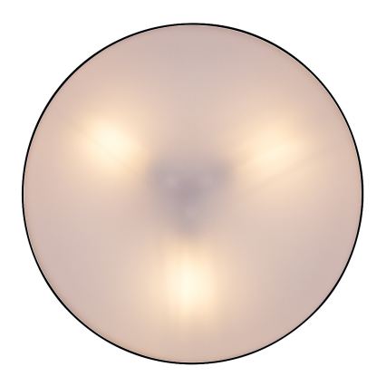 Rabalux - Lámpara de techo para exterior 3xE27/9W/230V, diámetro 39 cm, IP43, negra