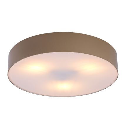 Rabalux - Luminaria de techo exterior 3xE27/9W/230V Ø 39 cm IP43 beige