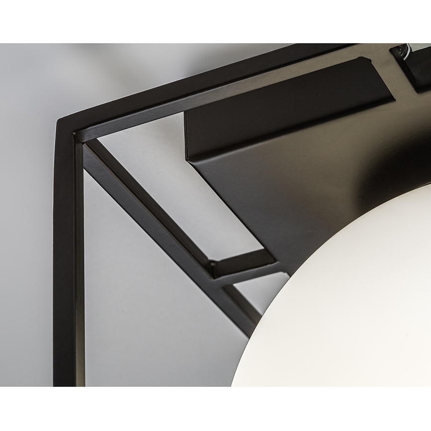 Rabalux - Aplique de pared exterior 1xE14/15W/230V IP44 negro