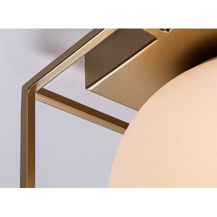 Rabalux - Aplique de pared para exteriores 1xE14/15W/230V IP44 dorado