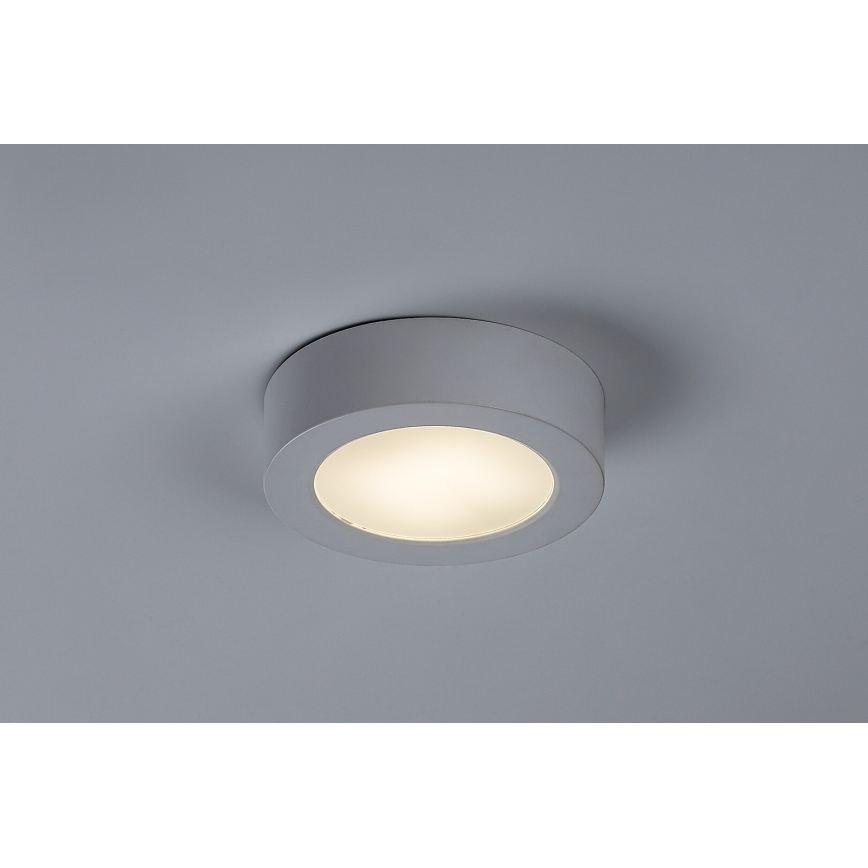 Rabalux - Luminaria de techo para baño LED/7W/230V Ø 12 cm IP44 blanca