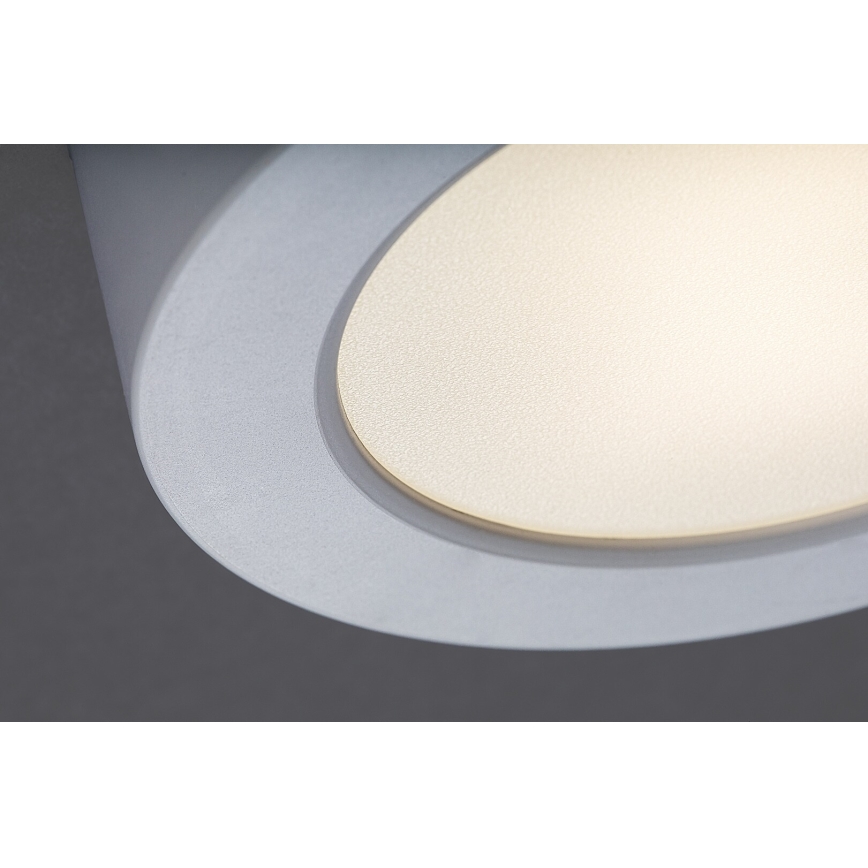 Rabalux - Luminaria de techo para baño LED/7W/230V Ø 12 cm IP44 blanca