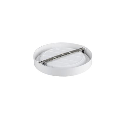 Rabalux - Lámpara de techo LED para baño, 24W/230V, Ø 22 cm, IP44, blanca
