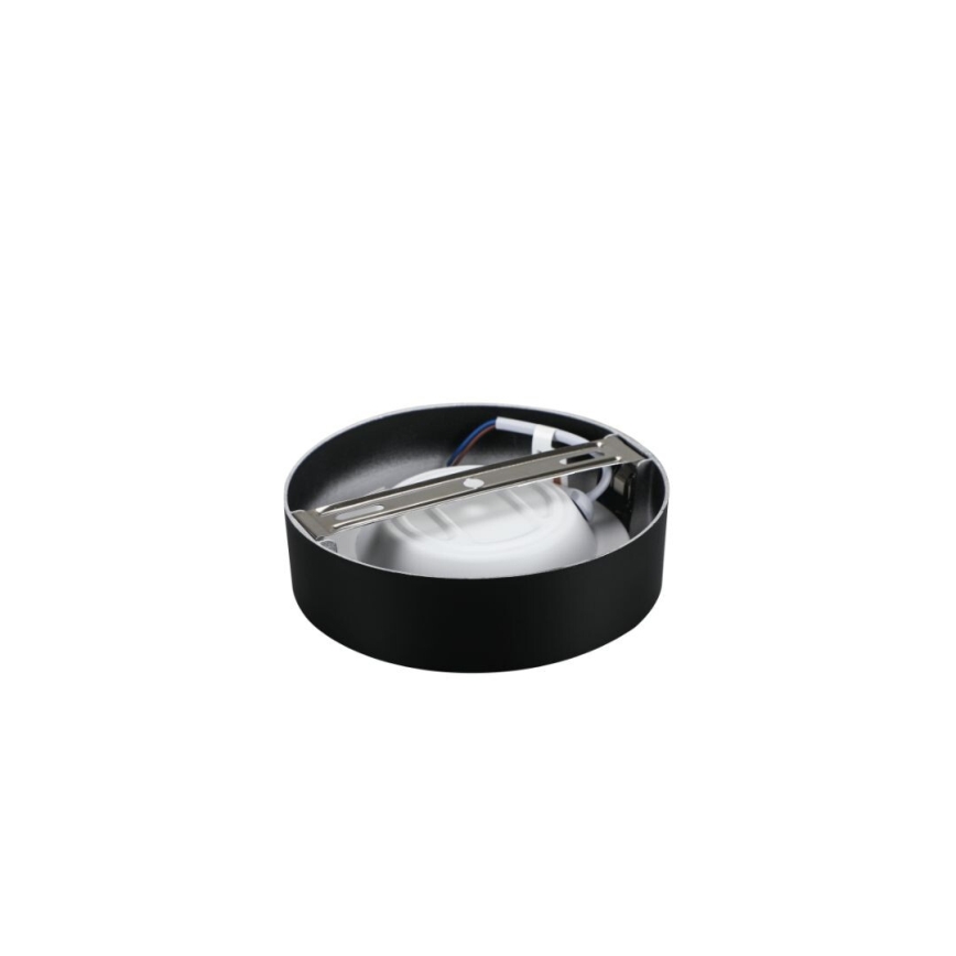 Rabalux - Plafón LED para baño 7W/230V Ø 12 cm IP44 negro