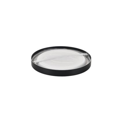 Rabalux - Luminaria de techo LED para baño LED/30W/230V Ø 30 cm IP44 negra