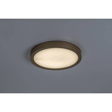 Rabalux - Plafón LED de techo para baño LED/30W/230V Ø 30 cm IP44 dorado