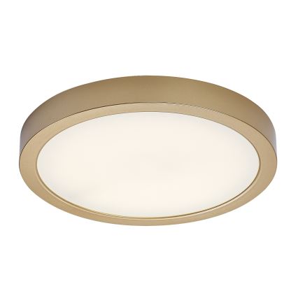 Rabalux - Plafón LED de techo para baño LED/30W/230V Ø 30 cm IP44 dorado