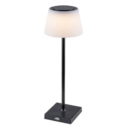 Rabalux - Lámpara LED de mesa recargable y regulable LED/4W/3,7V 1800 mAh 3000-5000K IP44 negro
