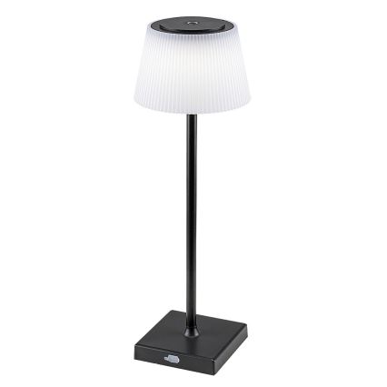 Rabalux - Lámpara LED de mesa recargable y regulable LED/4W/3,7V 1800 mAh 3000-5000K IP44 negro