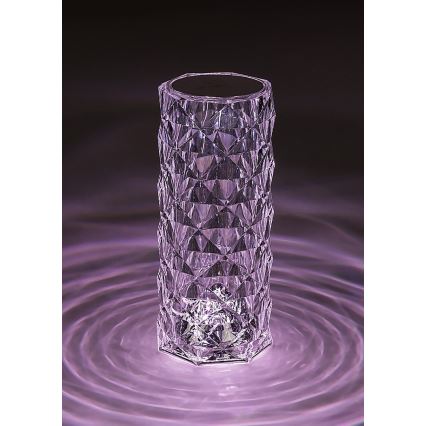 Rabalux 76015 - LED RGB Lámpara de mesa recargable y regulable SIGGY LED/1,5W/3,7V