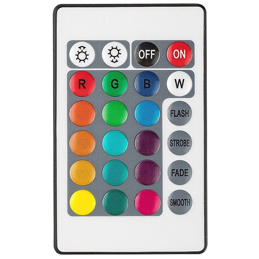 Rabalux - Lámpara de mesa LED RGB regulable LED/3W/5V púrpura + mando a distancia