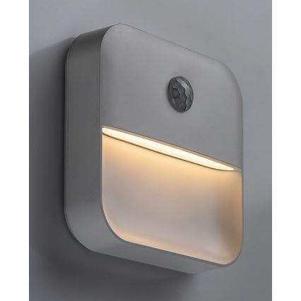 Rabalux - LED Night Recargable claro con sensor LED/0,15W/3,7V 3000K 300 mAh