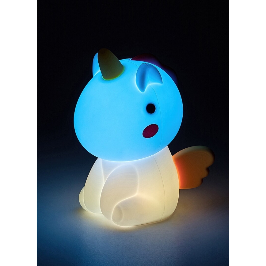 Rabalux 76020 - Lámpara LED RGB regulable para niños UNICOO LED/0,45W/5V