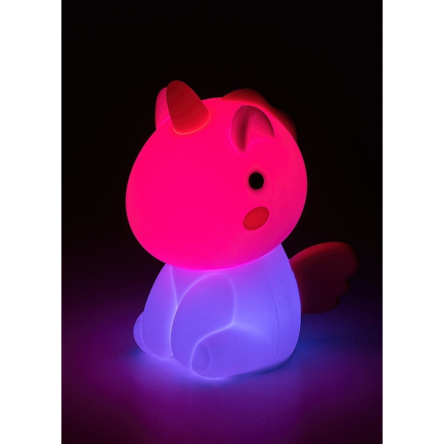 Rabalux 76020 - Lámpara LED RGB regulable para niños UNICOO LED/0,45W/5V
