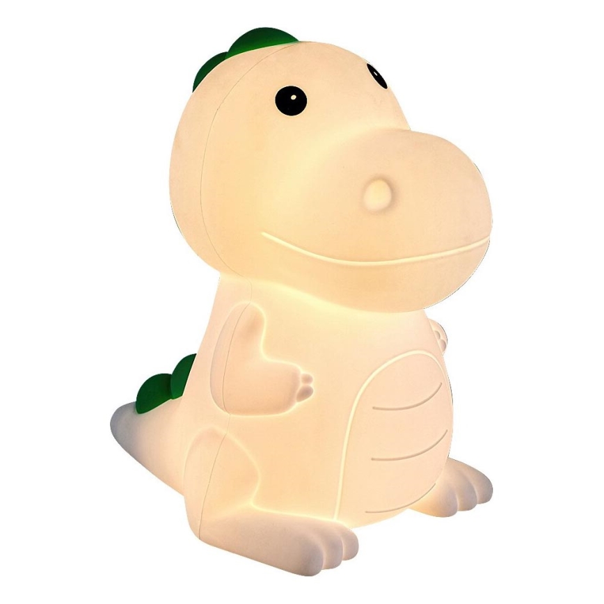 Rabalux 76021 - Lámpara LED RGB regulable para niños DINOO LED/0,45W/5V