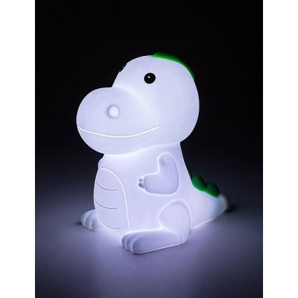 Rabalux 76021 - Lámpara LED RGB regulable para niños DINOO LED/0,45W/5V