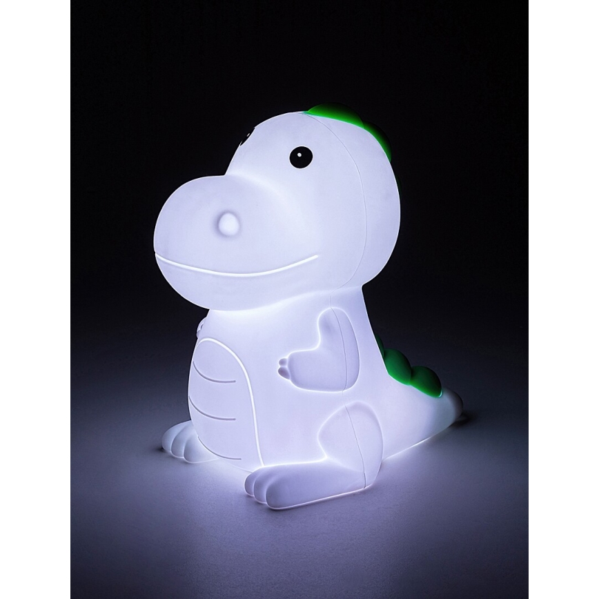 Rabalux 76021 - Lámpara LED RGB regulable para niños DINOO LED/0,45W/5V