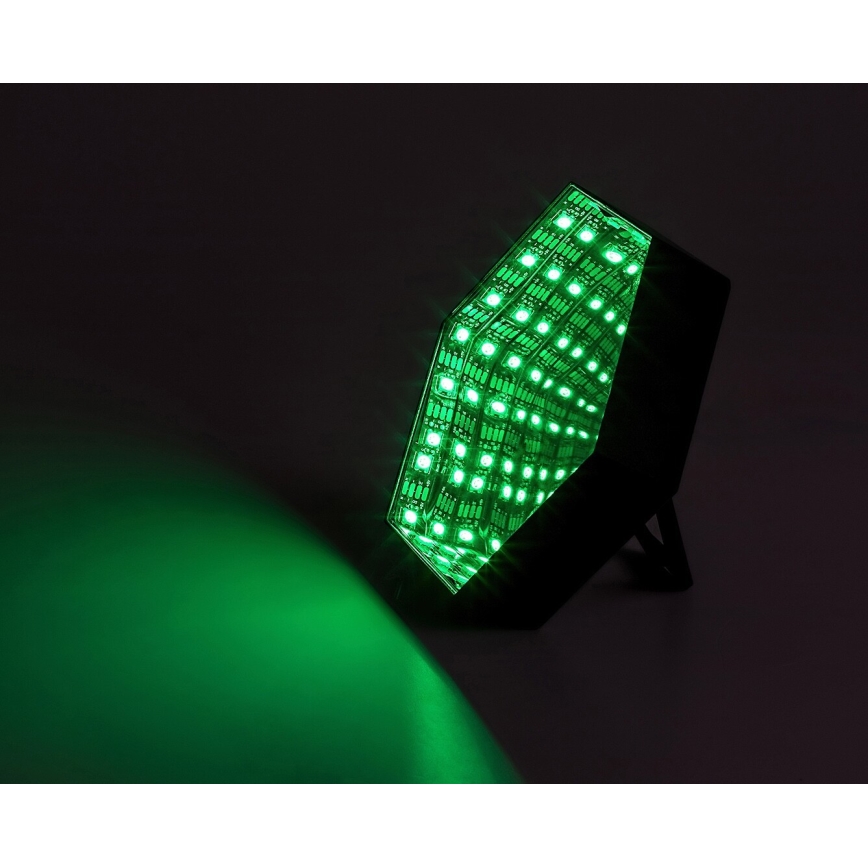 Rabalux - Lámpara de mesa LED RGB regulable LED/1W/5V/3xAA + mando a distancia