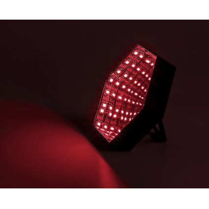Rabalux - Lámpara de mesa LED RGB regulable LED/1W/5V/3xAA + mando a distancia