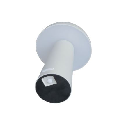 Rabalux - Lámpara LED exterior recargable táctil regulable LED/1,5W/5V IP44 1200 mAh USB blanco