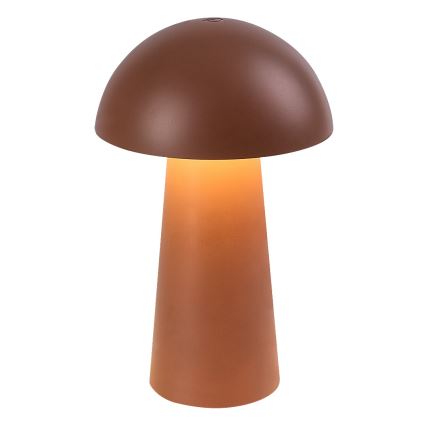 Rabalux - Lámpara LED regulable recargable con control táctil para exterior LED/1,5W/5V IP44 1200 mAh USB marrón