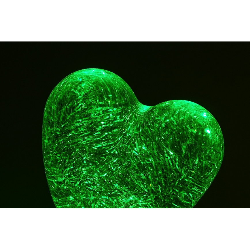 Rabalux - Lámpara decorativa LED RGB/0,8W/3xAA en forma de corazón
