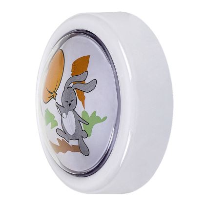 Rabalux - Luz nocturna LED para niños LED/0,3W/2xAA 6000K