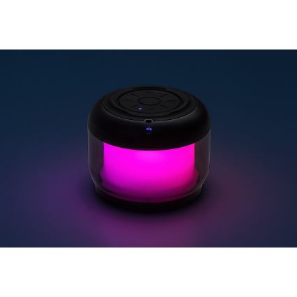 Rabalux - Lámpara de mesa RGB con altavoz RGB/3W/3,7V 500mAh