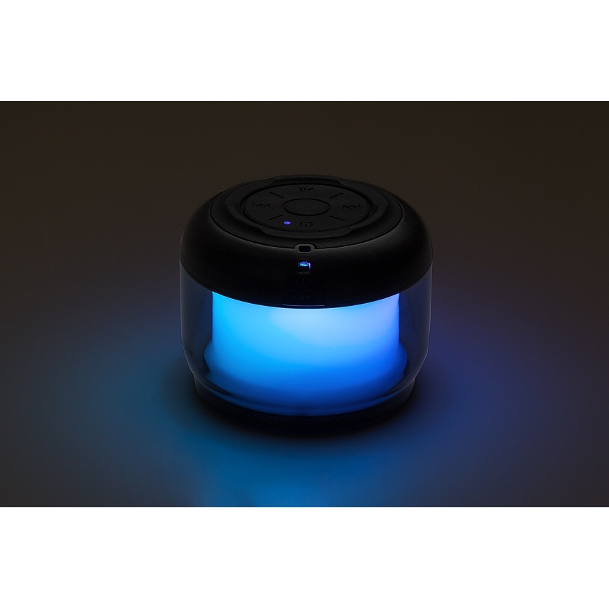 Rabalux - Lámpara de mesa RGB con altavoz RGB/3W/3,7V 500mAh