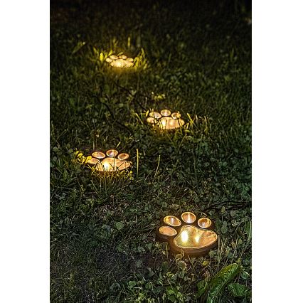 Rabalux - Lámpara solar LED 4xLED/0,06W/1,2V IP44 600 mAh