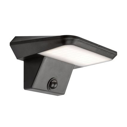Rabalux - Lámpara solar LED con sensor LED/10W/3,7V IP44 1200 mAh
