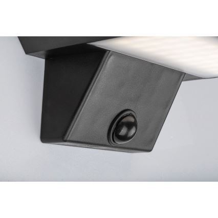 Rabalux - Lámpara solar LED con sensor LED/10W/3,7V IP44 1200 mAh